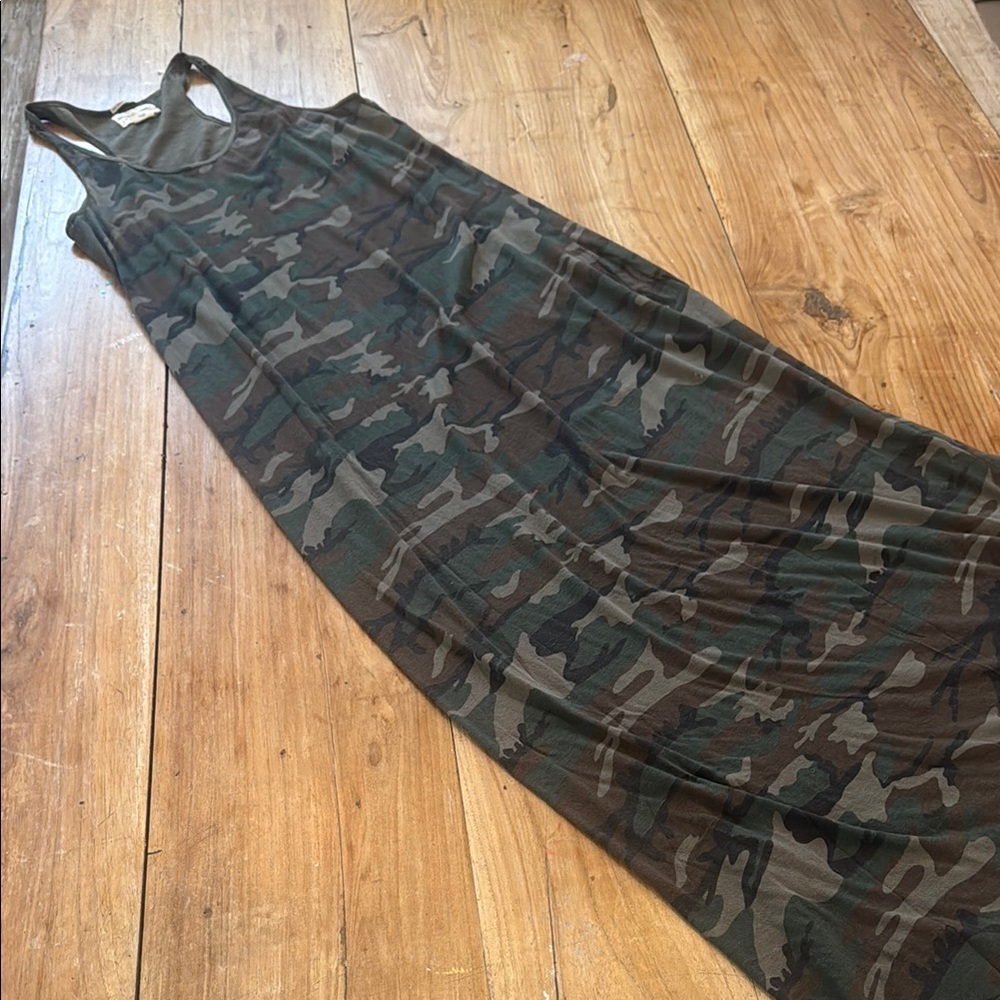 Ralph Lauren Denim & Supply Camouflage Maxi Dress. Size L